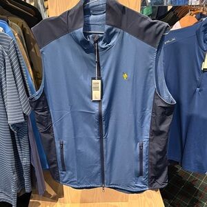 Men's Navy Blue Sleeveless Vest